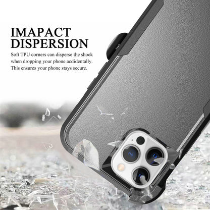 For Apple iPhone SE 2022 /SE 2020/8/7 Hybrid Rugged Shockproof 3-Layer Military Tough with Swivel Belt Clip Kickstand & Holster  Phone Case Cover