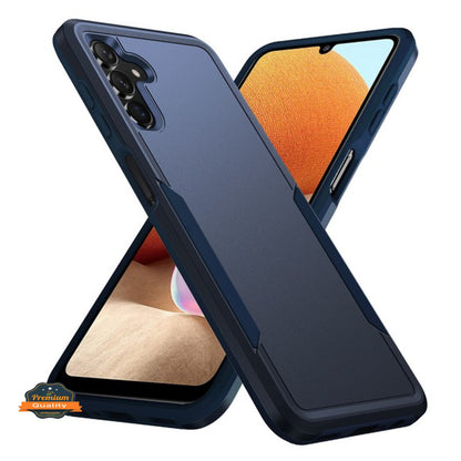 For Samsung Galaxy A13 5G Hybrid Bumper Rugged Dual Layer Heavy-Duty Military-Grade Rugged TPU Defender Protective  Phone Case Cover