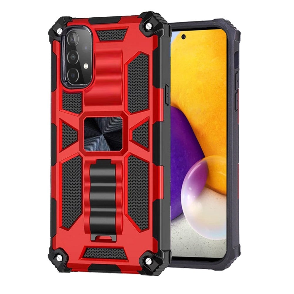 For Samsung Galaxy A73 5G Heavy Duty Stand Hybrid Shockproof [Military Grade] Rugged Protective with Built-in Kickstand  Phone Case Cover