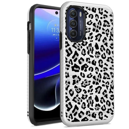 For Motorola Moto G Stylus 5G 2022 Design Printed Pattern Fashion Brushed Texture Shockproof Dual Layer Hybrid TPU  Phone Case Cover
