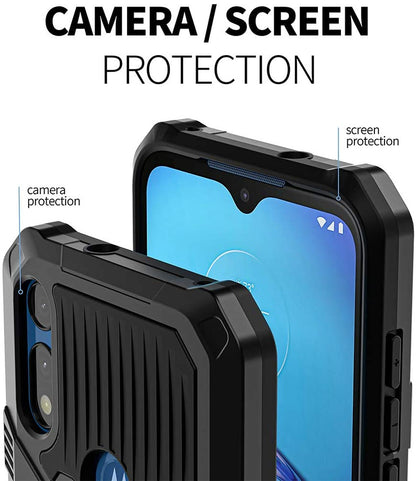 For Apple iPhone 13 /Pro /Mini Hybrid Heavy Duty Protection Shockproof Defender with Belt Clip and Kickstand Dual Layer  Phone Case Cover