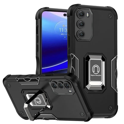 For Motorola Moto G Stylus 5G 2022 Hybrid Magnetic Ring Holder Stand Kickstand Heavy Duty Rugged TPU Silicone Shockproof  Phone Case Cover