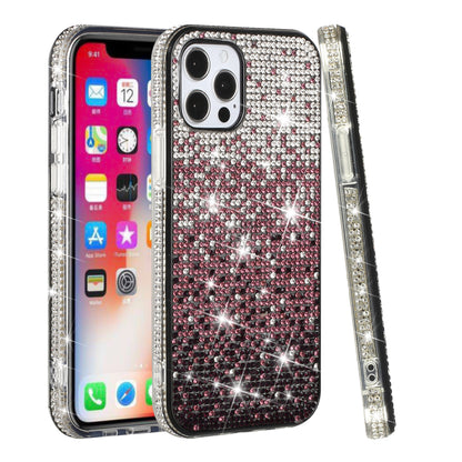 For Apple iPhone SE 2022 /SE 2020/8/7 Glitter Bling TPU Sparkle Diamond Rhinestone Shiny Full Cover Crystal Stones Back  Phone Case Cover