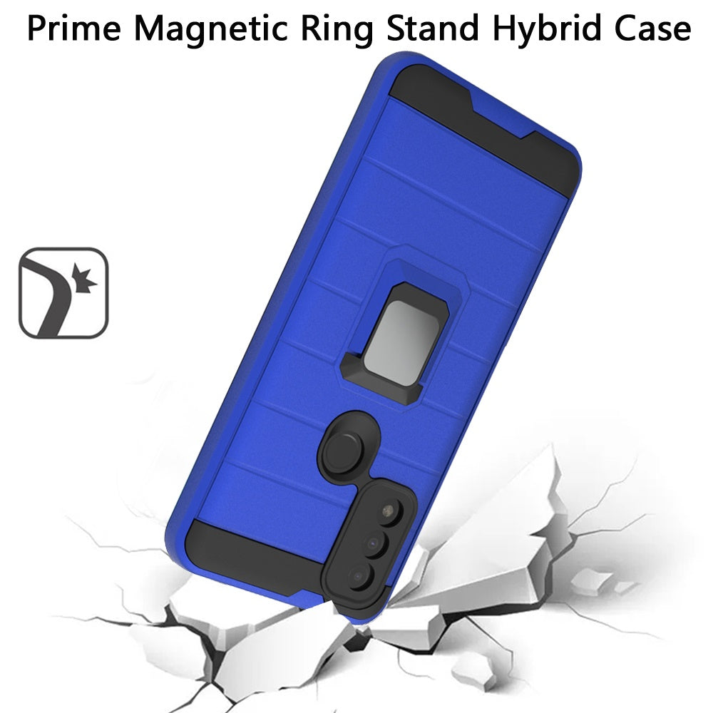 For Apple iPhone SE 2022 /SE 2020/8/7 Magnetic Ring Holder Rubber Hybrid Kickstand Texture Rugged Armor Heavy Duty  Phone Case Cover