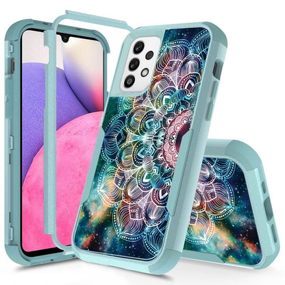 For Samsung Galaxy A33 5G Hybrid Rugged Hard Shockproof Drop-Proof with 3 Layer Protection, Military Grade Heavy-Duty  Phone Case Cover