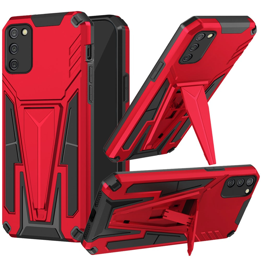 For Samsung Galaxy A32 5G Heavy Duty Protection Hybrid Built-in Kickstand Rugged Shockproof Military Grade Dual Layer Full Body  Phone Case Cover