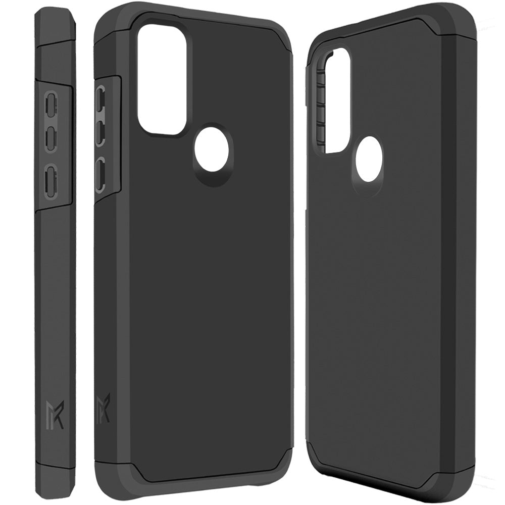 For Motorola Moto G Power 2022 Ultra Slim Corner Protection Shock Absorption Hybrid Dual Layer Hard PC + TPU Rubber Armor  Phone Case Cover