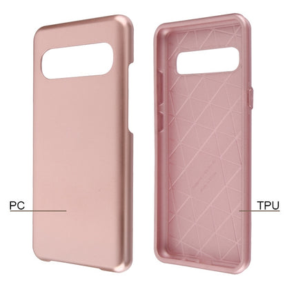 For Samsung Galaxy S10 5G (6.7") Dual Layer Hybrid Armor Rubber TPU Hard PC Shockproof Rugged Slim Rose Gold Phone Case Cover