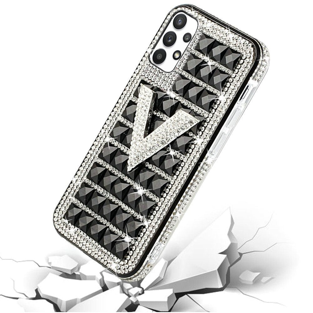 For Apple iPhone 8 Plus/7 Plus/6 Plus/6s Plus Fashion Luxury 3D Bling Diamonds Rhinestone Jeweled Ornament Shiny Crystal  Phone Case Cover