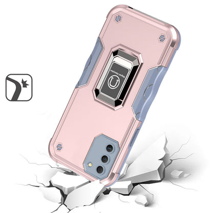For Nokia G400 5G Hybrid Cases with Magnetic Ring Holder Stand Kickstand Heavy Duty Rugged Drop Silicone Shockproof  Phone Case Cover