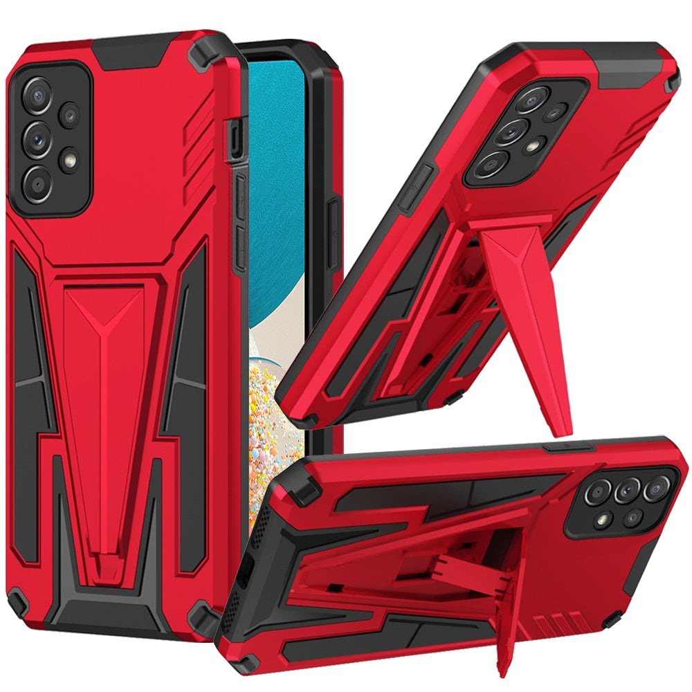 For Samsung Galaxy A53 5G Heavy Duty Protection Hybrid Built-in Kickstand Rugged Shockproof Military Grade Dual Layers  Phone Case Cover