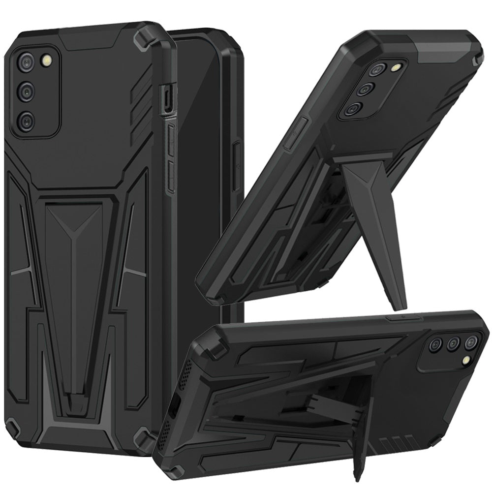 For Samsung Galaxy A32 5G Heavy Duty Protection Hybrid Built-in Kickstand Rugged Shockproof Military Grade Dual Layer Full Body  Phone Case Cover