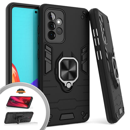 For Samsung Galaxy A13 5G Military Grade Protection Heavy Duty Armor Shockproof with 360 Ring Kickstand Stand Holder  Phone Case Cover