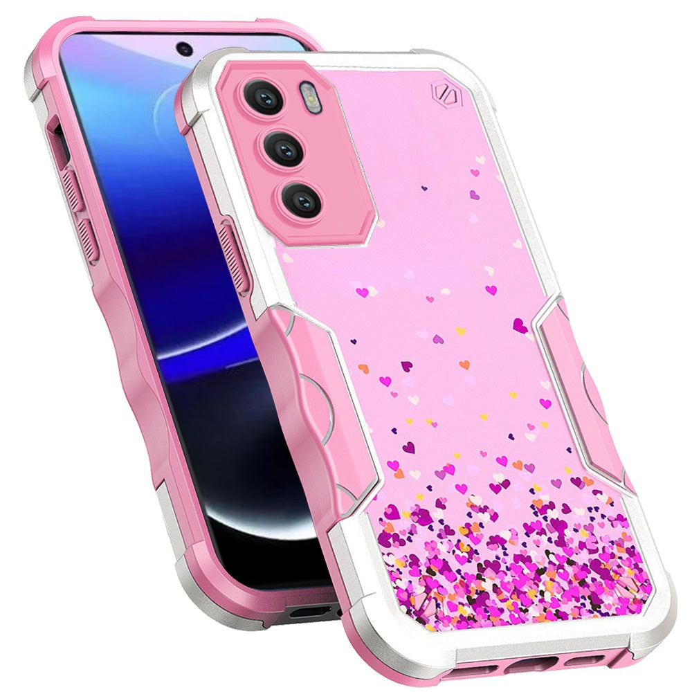 Case for Motorola Moto G Stylus 5G 2022 Fashion Design Tough Shockproof Hybrid Pattern Heavy Duty TPU Rubber Armor  Tablet Cover