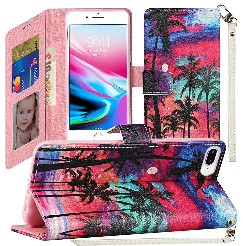 For Apple iPhone 13 Pro Max (6.7") Wallet Case PU Leather Design Pattern with Credit Card Slot ID Money Holder Strap & Stand Magnetic Folio Pouch  Phone Case Cover
