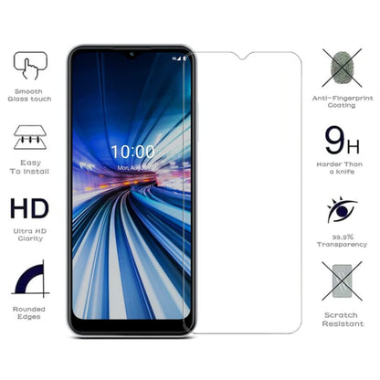 For Motorola Moto G Pure Tempered Glass Screen Protector, Bubble Free, Anti-Fingerprints HD Clear, Case Friendly Tempered Glass Film Clear Screen Protector