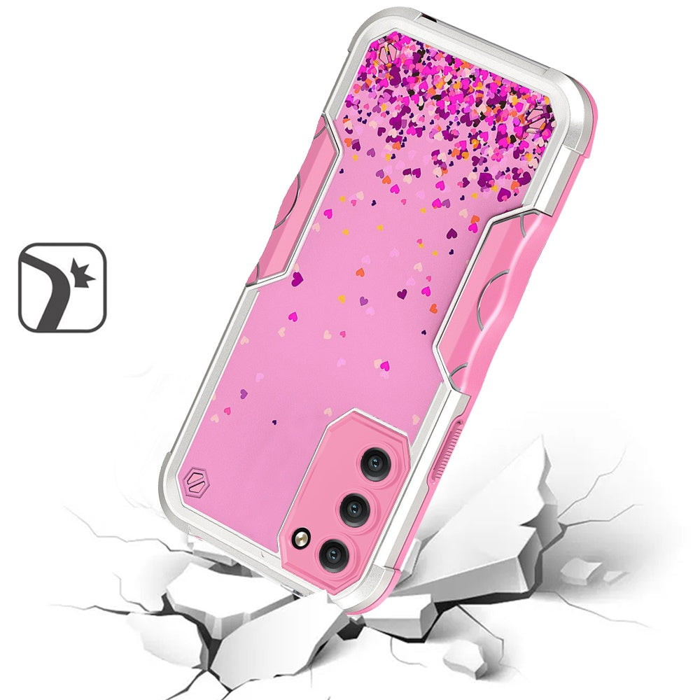 For Apple iPhone 13 Pro Max (6.7") Fashion Design Tough Shockproof Hybrid Stylish Pattern Heavy Duty TPU  Phone Case Cover