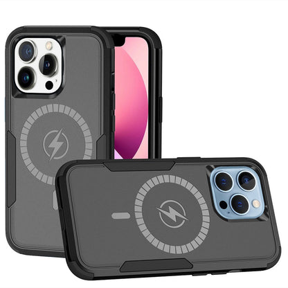 For Apple iPhone 13 Pro /6.1" Hybrid Heavy Duty Compatible with MagSafe Drop Protective Tough Rugged Slim Shockproof  Phone Case Cover