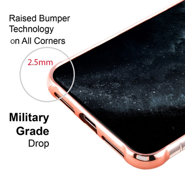 For Samsung Galaxy S10E Bling Stylish Design Hybrid Rubber TPU Hard PC Shockproof Armor Rugged Slim Fit Eifell Tower in Full Bloom Phone Case Cover