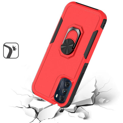 For Apple iPhone 14 /Plus Pro Max Ring Holder Stand, Support Magnetic Car Mount, Hard PC Back TPU Hybrid Shockproof  Phone Case Cover