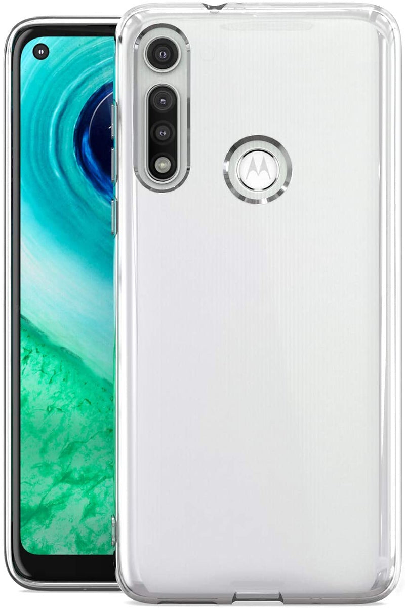 For Motorola Moto G Power 2022 (6.5") Ultra Slim Thin Transparent Silicone Soft Skin Flexible TPU Gel Rubber Candy Gummy Protective Hybrid  Phone Case Cover
