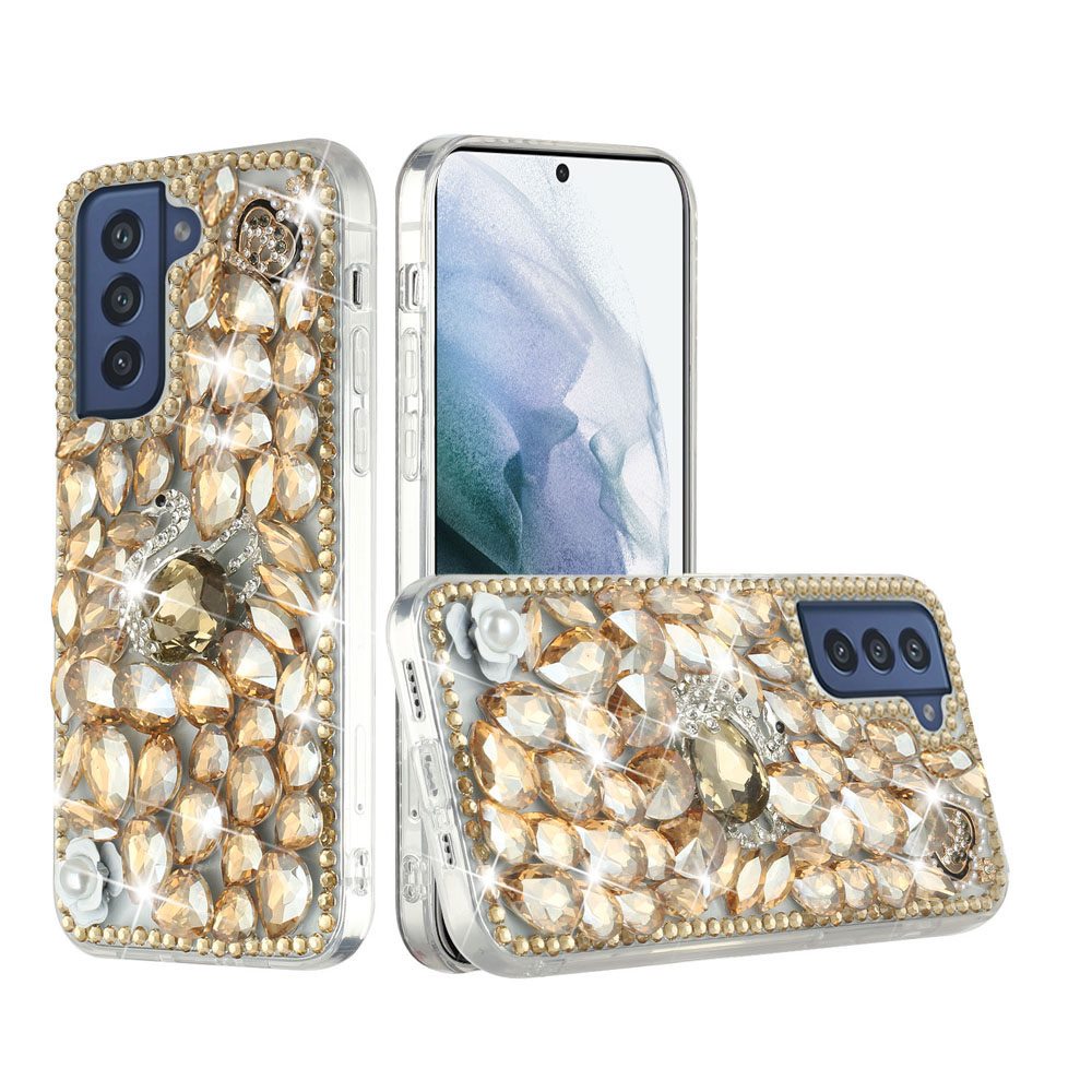 For Motorola Moto G Stylus 5G 2022 Bling Clear Crystal 3D Full Diamonds Luxury Sparkle Transparent Rhinestone Hybrid  Phone Case Cover
