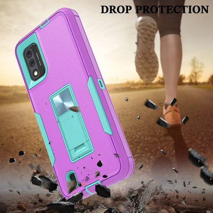For Apple iPhone 13 /13 Mini/ 13 Pro/ 13 Pro Max Military Grade Full-Body Rugged with Kickstand Hybrid Heavy Duty Support Car Mount Holder  Phone Case Cover
