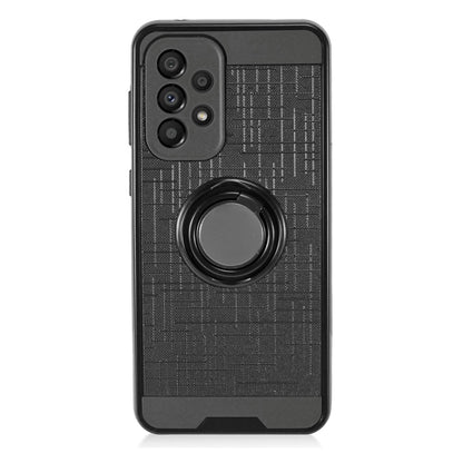 For Samsung Galaxy A33 5G Hybrid 360° Ring Armor Shockproof Dual Layers Holder with Ring Stand for Magnetic Car Mount  Phone Case Cover
