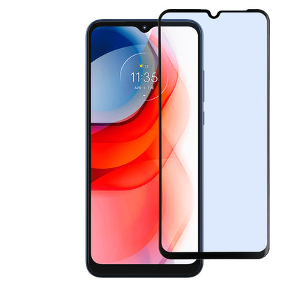 For Motorola Moto G Power 2022 Screen Protector, 9H Hardness Full Glue Adhesive Tempered Glass [3D Curved Glass, Bubble Free] HD Glass Screen Protector Clear Black Screen Protector