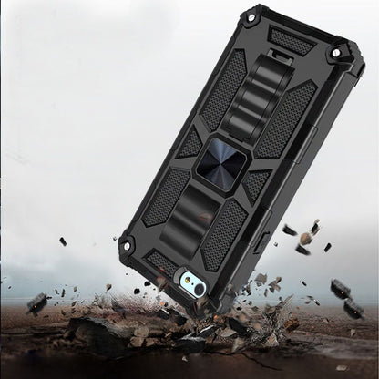 For Apple iPhone SE 3 (2022) SE/8/7 Heavy Duty Stand Hybrid Shockproof [Military Grade] Rugged with Built-in Kickstand  Phone Case Cover