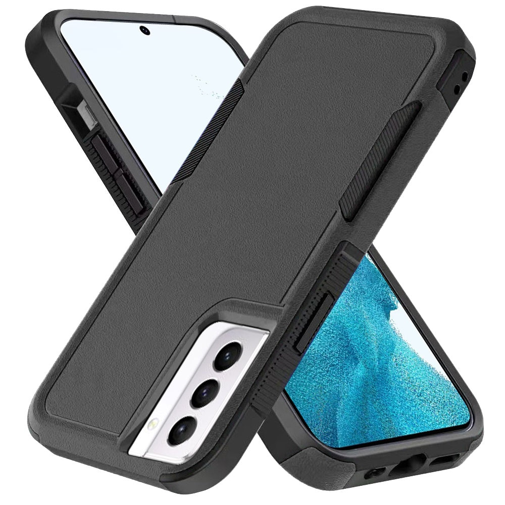 For Samsung Galaxy S22 Ultra Tough Hybrid Rugged Hard Shockproof Drop-Proof 3in1 Protection, Military Grade Design  Phone Case Cover