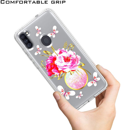 For Apple iPhone 14 (6.1") Clear Fashion IMD Pattern Design Hard Back PC Hybrid Bumper Armor TPU Soft Rubber Slim  Phone Case Cover