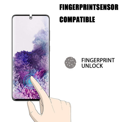 For Samsung Galaxy A13 5G Full-Coverage Tempered Glass Screen Protector [2.5D Round Edge] Tempered Glass Film 0.25mm Full Cover Clear Black Screen Protector