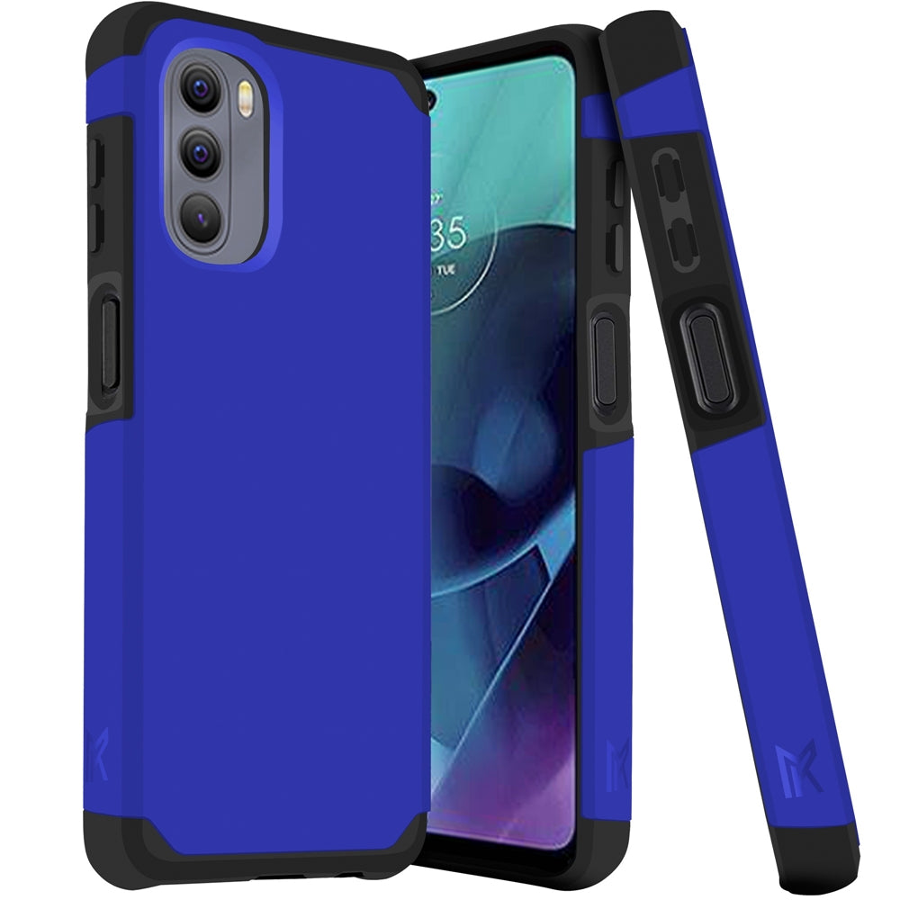 For Motorola Moto G Stylus 4G 2022 Slim Corner Protection Shock Absorption Hybrid Dual Layer Hard PC TPU Rubber Armor  Phone Case Cover