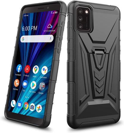For Samsung Galaxy A23 5G Hybrid Armor Kickstand with Swivel Belt Clip Holster Heavy Duty 3 in 1 Defender Shockproof  Phone Case Cover