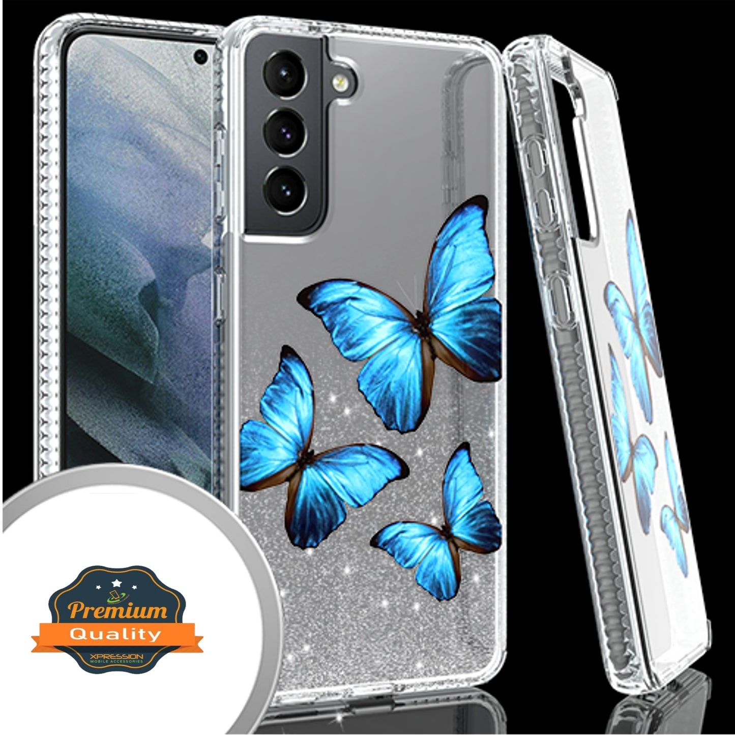 For Apple iPhone 13 /Pro Max Mini Clear Fashion IMD Pattern Design Hard Back PC Hybrid Bumper Armor TPU Soft Rubber Silicone Ultra Slim  Phone Case Cover