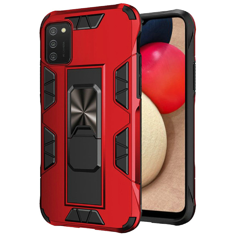 For Samsung Galaxy A32 5G Hybrid Magnetic Slide Ring Stand fit Car Mount Grip Holder Full Body Heavy Duty Rugged Military Grade  Phone Case Cover