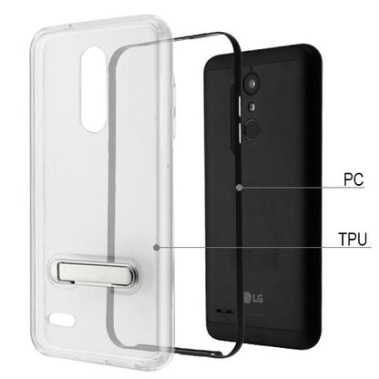 For LG K10 (2018)/K30 (X410)/Premier Pro/Harmony 2/Phonenix Plus Hybrid Armor Defender Rubber Hard PC Cover  Phone Case Cover