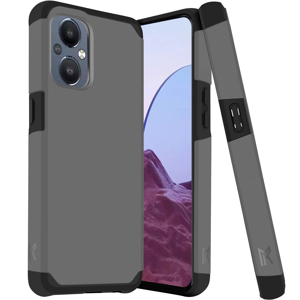 For OnePlus Nord N20 5G Ultra Slim Corner Protection Shock Absorption Hybrid Dual Layer Hard PC + TPU Rubber Armor  Phone Case Cover