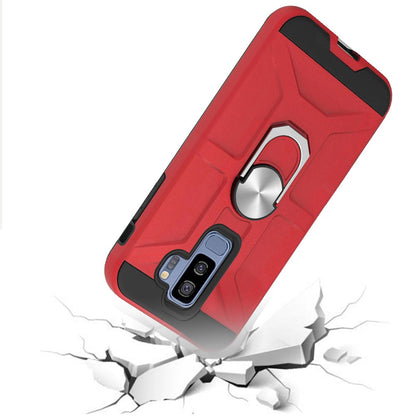 For Samsung Galaxy S9 /S9 Plus Cases with Stand Kickstand Ring Holder [360° Rotating] Armor Dual Layer Work with Magnetic Car Mount  Phone Case Cover