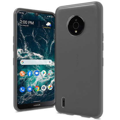 For Nokia C200 Premium Cases Hybrid Soft Silicone Gummy TPU Gel Candy Skin Flexible Skinny Slim Thin Protector  Phone Case Cover