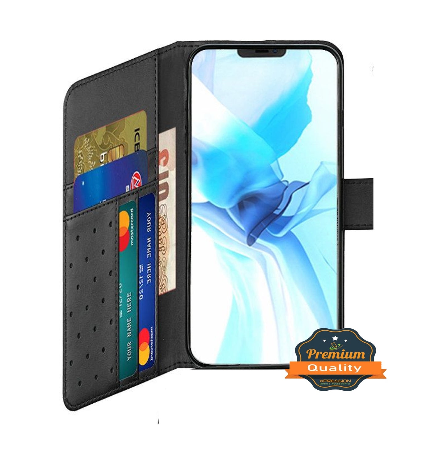 For Motorola Moto G Stylus 5G 2022 Wallet Case with Credit Card Holder, PU Leather Flip Pouch Storage Kickstand & Strap  Phone Case Cover