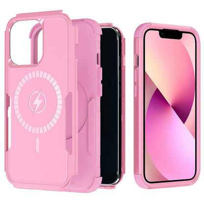 For Apple iPhone 13 Pro Max (6.7") Hybrid Heavy Duty Compatible with MagSafe Drop Protective Tough Rugged Slim Shockproof  Phone Case Cover