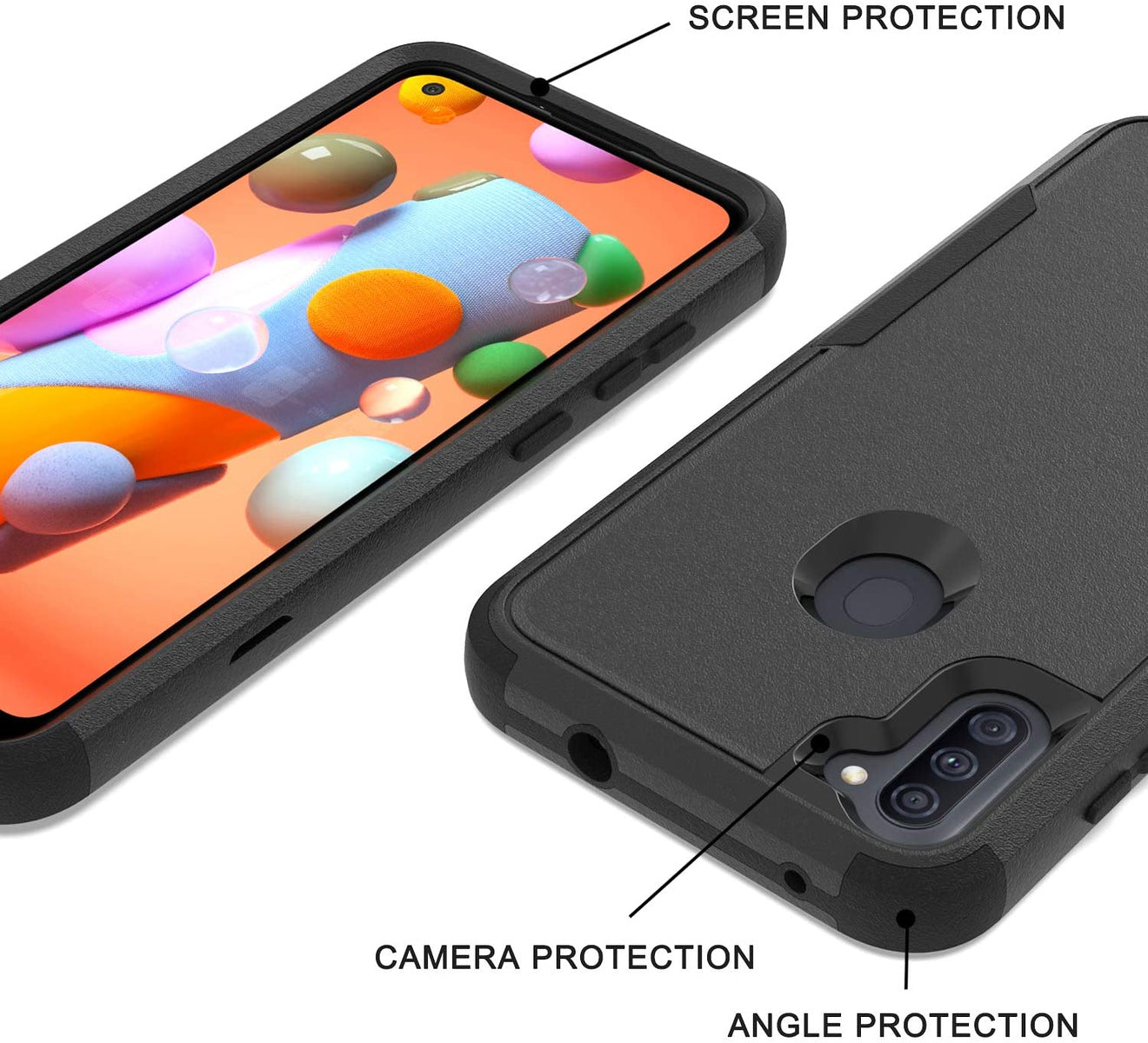 For Motorola Moto G Stylus 5G 2022 Hybrid Shockproof Rubber TPU Hard PC Heavy Duty Hard Protective Two Layer Protection  Phone Case Cover