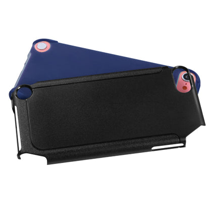 For Apple iPod Touch 6th Gen /5th Gen / New Dual Layer Hybrid Armor Rubber TPU Hard PC Shockproof Slim Fit Black / Blue Phone Case Cover