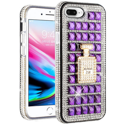 For Apple iPhone 8 /7/6s/6 /SE 2nd Generation Fashion Luxury 3D Bling Diamonds Rhinestone Jeweled Ornament Shiny Crystal  Phone Case Cover
