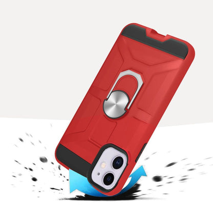 For Apple iPhone 12 /Pro Max Mini Stand Kickstand Ring Holder [360° Rotating] Armor Dual Layer Work with Magnetic Car Mount  Phone Case Cover