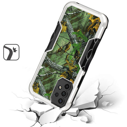 For Samsung Galaxy A23 5G Fashion Design Tough Shockproof Hybrid Stylish Pattern Heavy Duty TPU Rubber Armor  Phone Case Cover