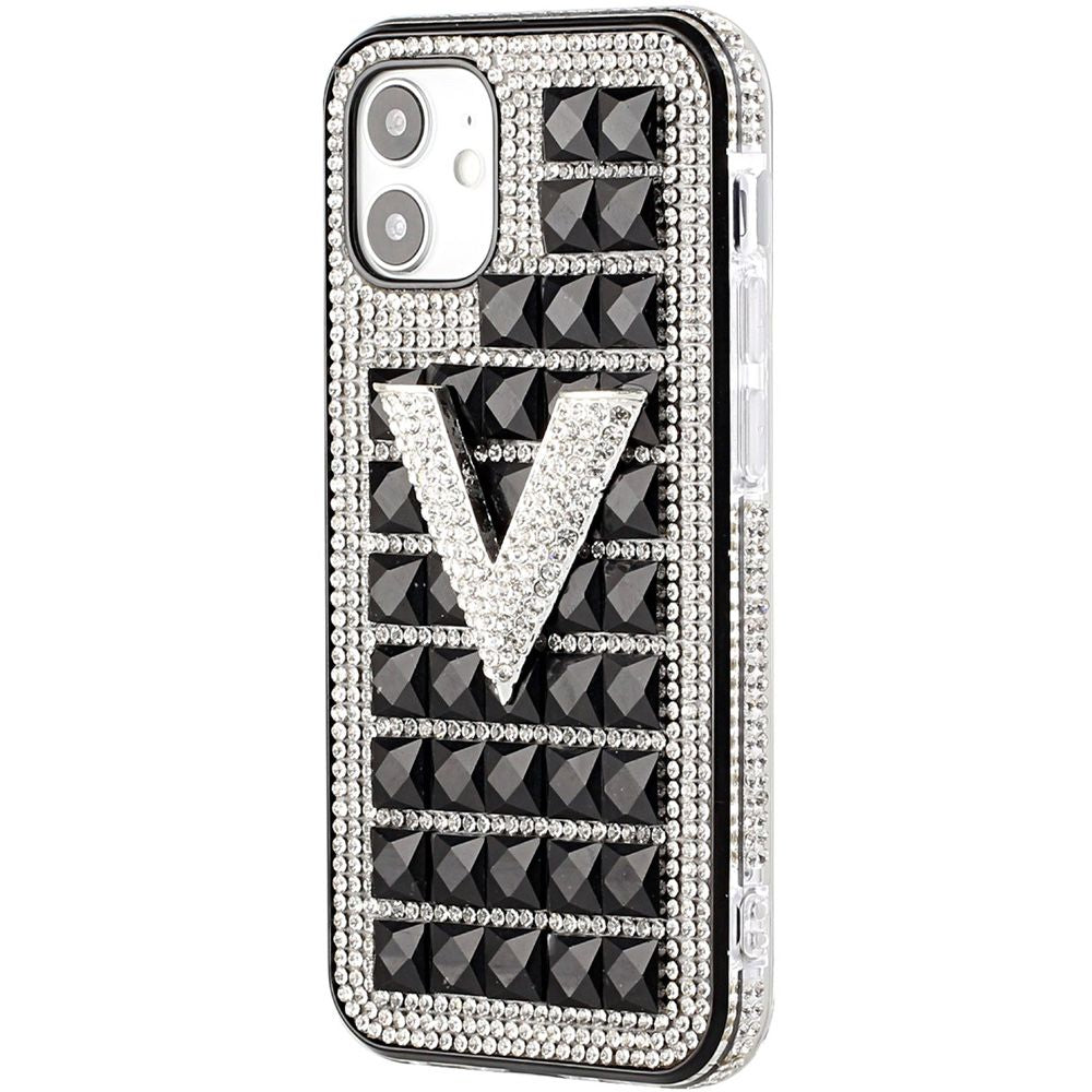 For Apple iPhone 8 Plus/7 Plus/6 Plus/6s Plus Fashion Luxury 3D Bling Diamonds Rhinestone Jeweled Ornament Shiny Crystal  Phone Case Cover
