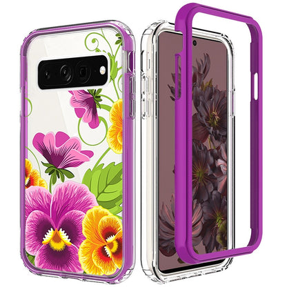 For Google Pixel 7 Pro Beautiful Design Hybrid Triple Layer Armor Hard PC Rubber TPU Shockproof Protective Frame  Phone Case Cover